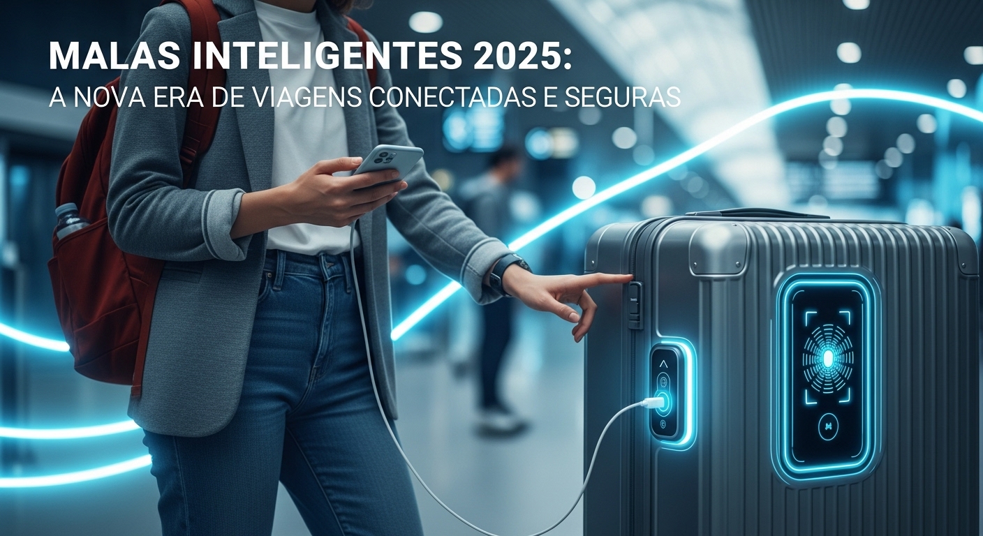 Malas Inteligentes 2025 A Nova Era de Viagens Conectadas e Seguras