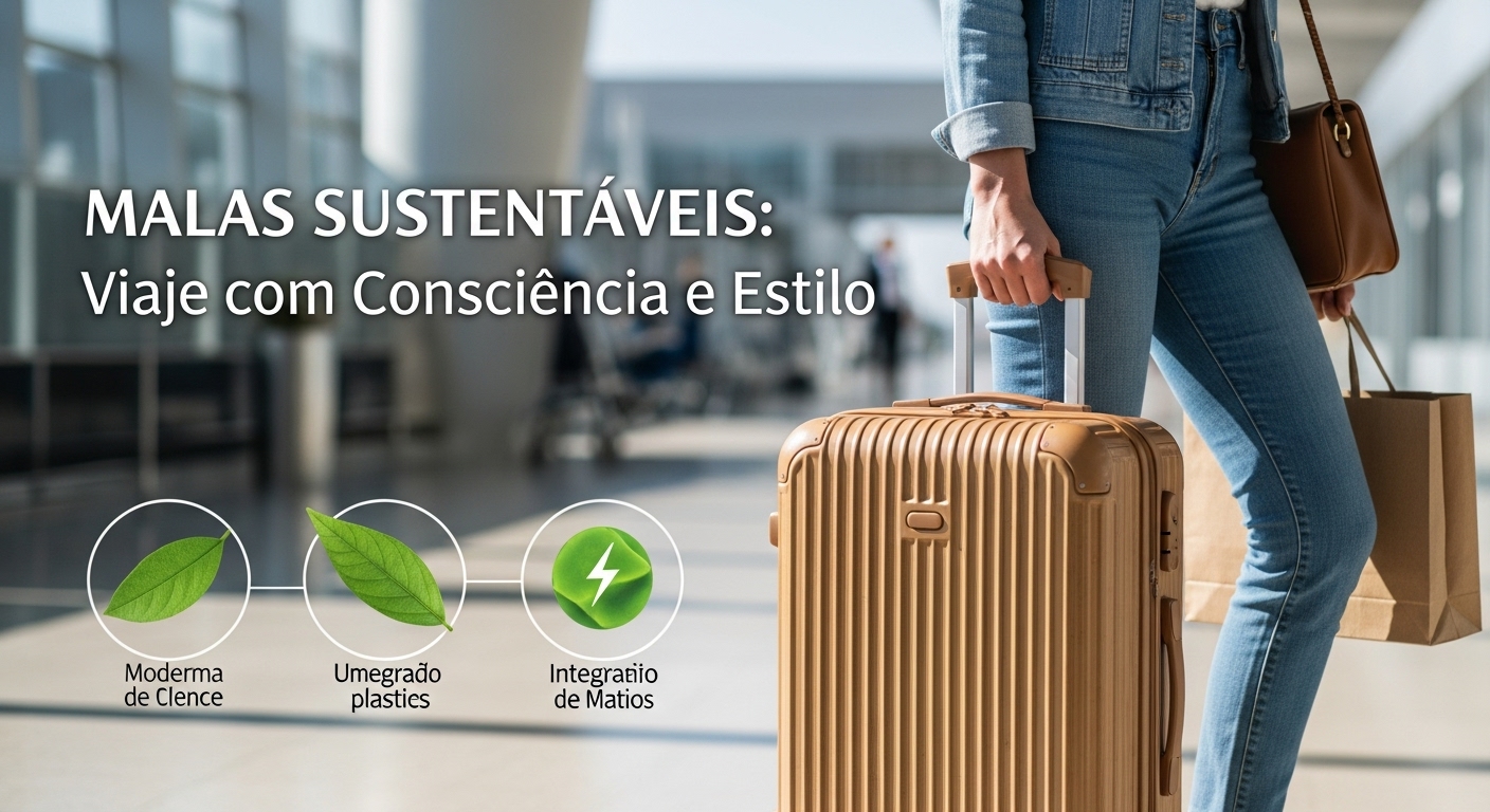 Malas Sustentáveis Viaje com Consciência e Estilo.