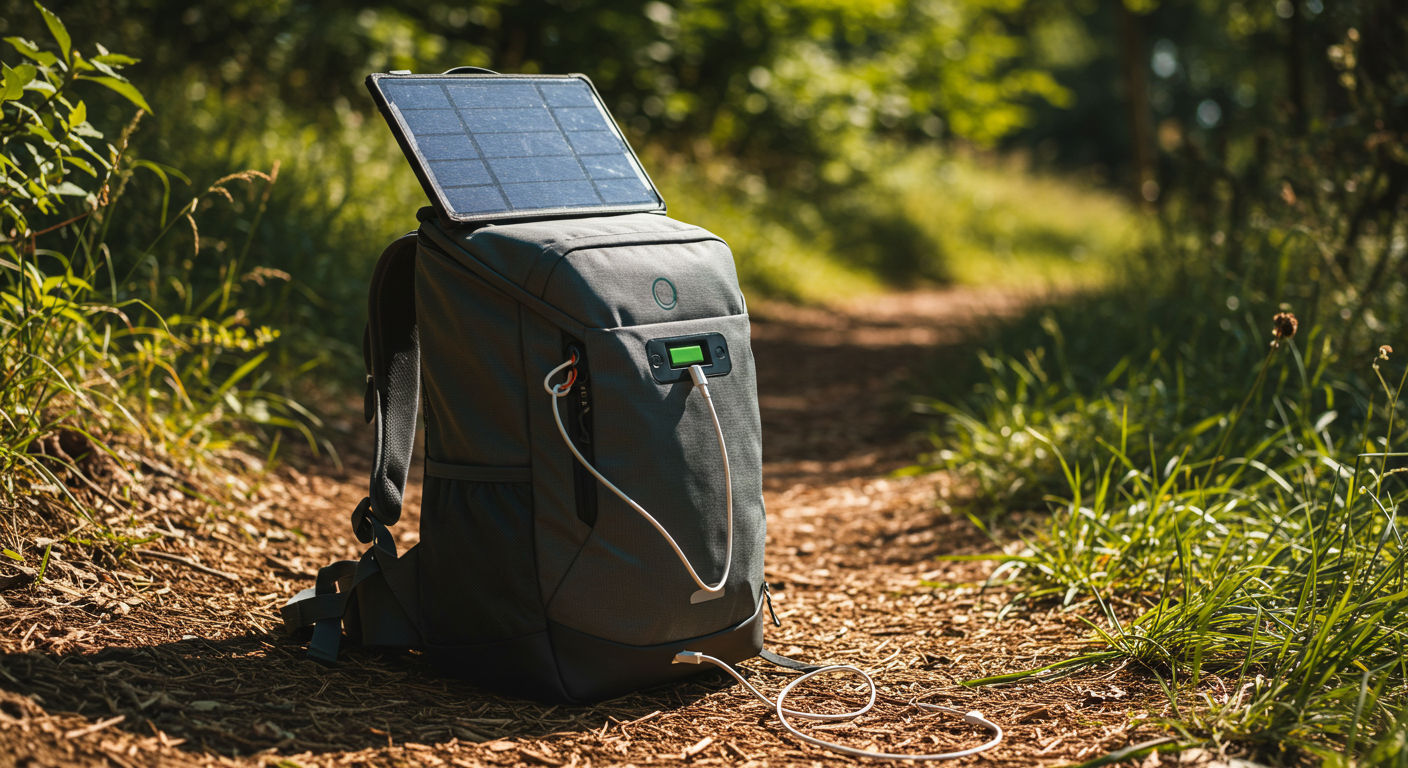 Mochilas com Painel Solar Tecnologia e Sustentabilidade!