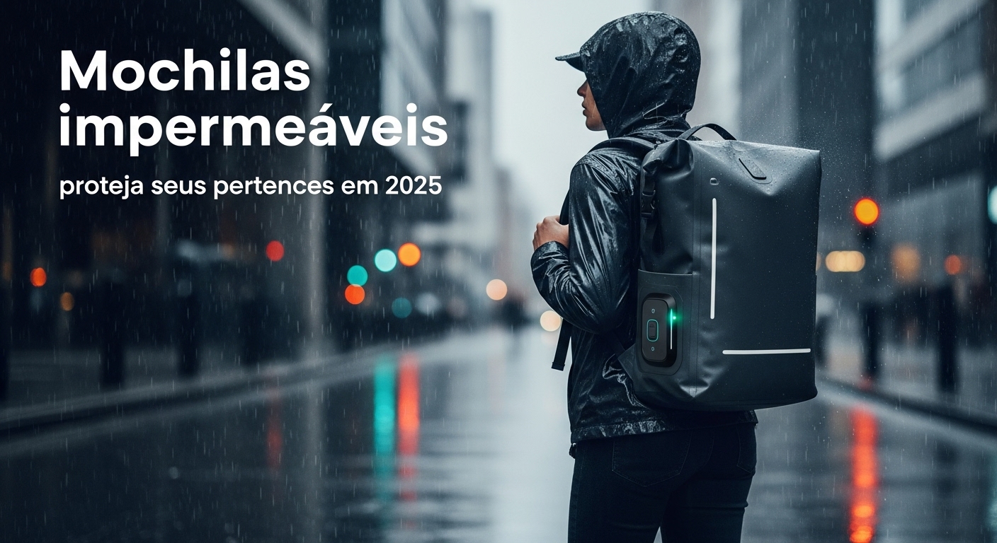 Mochilas impermeáveis proteja seus pertences em 2025