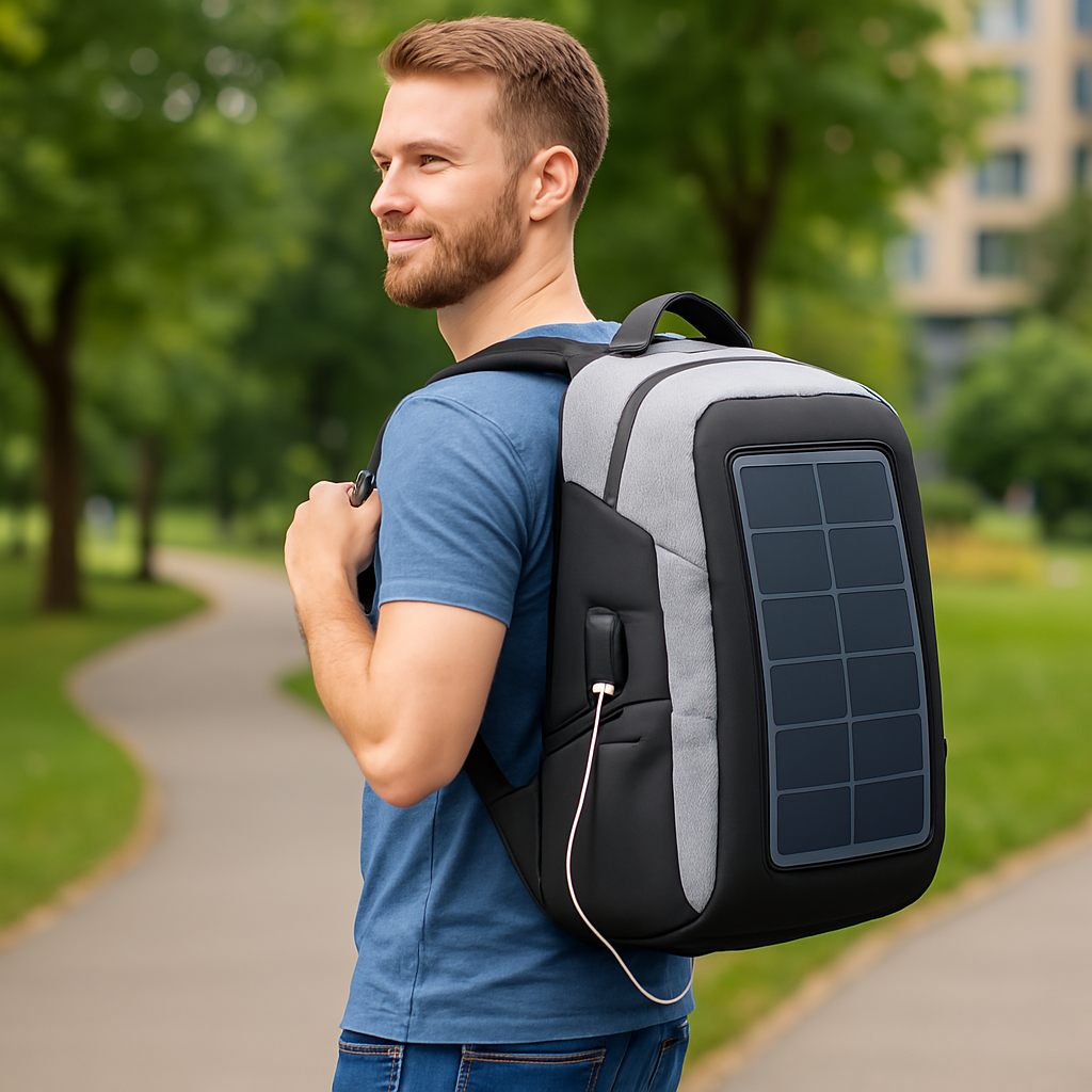 Mochilas com Painel Solar: Tecnologia e Sustentabilidade!